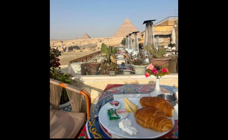 Queen Cleopatra View Hotel Kafret el-Gabal Exterior foto